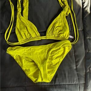 BECCA Yellow Bikini Set